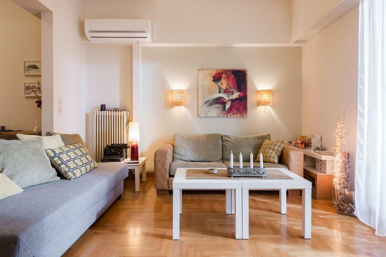 Stylish Flat With Veranda In The Heart Of Athens Exterior photo